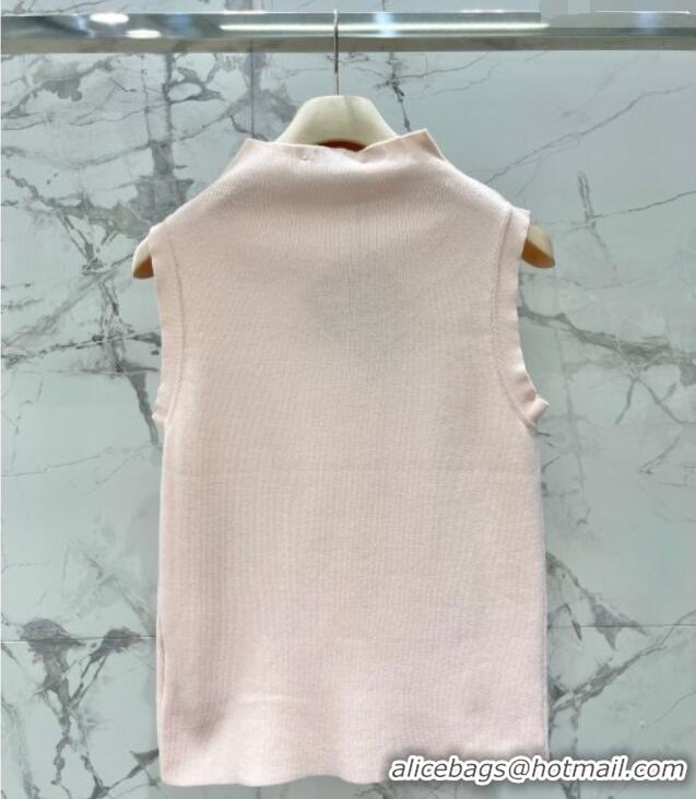 Buy New Cheap Miu Miu Wool Knit Vest and Skirt Set 0420 Pink 2026