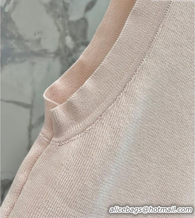 Buy New Cheap Miu Miu Wool Knit Vest and Skirt Set 0420 Pink 2026