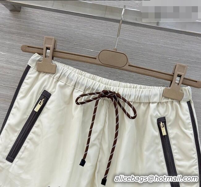 Famous Brand Miu Miu Shorts MM042135 White 2026