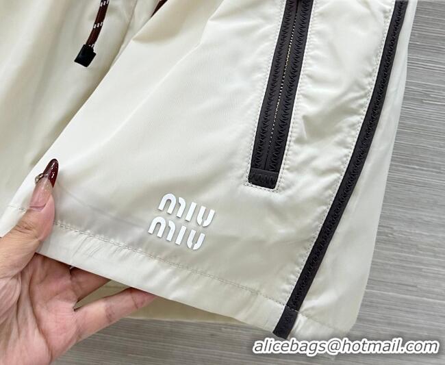 Famous Brand Miu Miu Shorts MM042135 White 2026