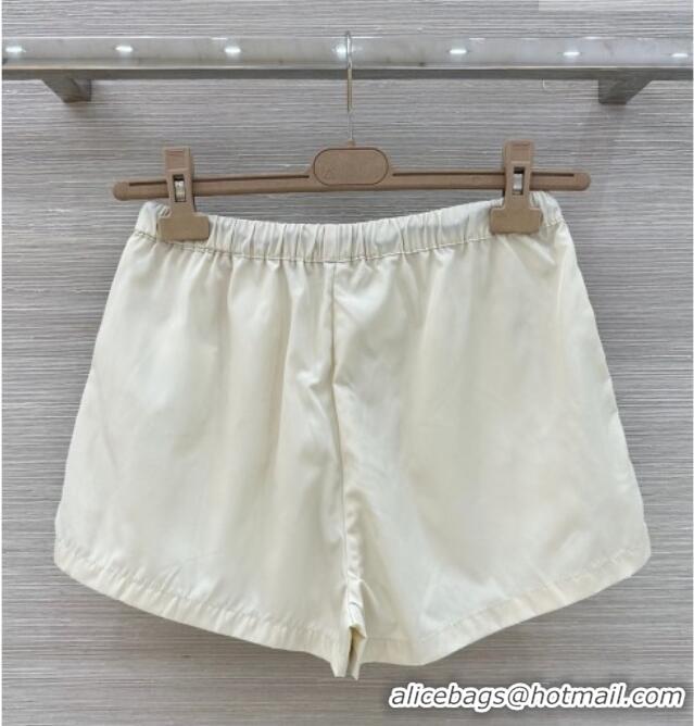 Famous Brand Miu Miu Shorts MM042135 White 2026