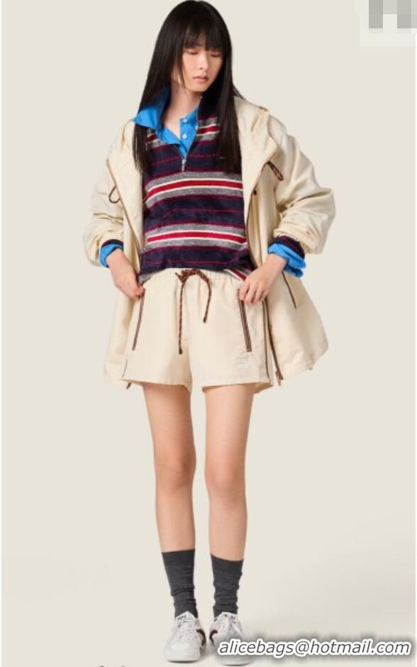 Famous Brand Miu Miu Shorts MM042135 White 2026