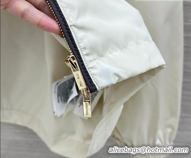 Most Popular Discount Miu Miu Jacket MM042135 White 2026