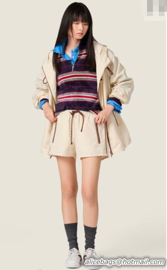 Most Popular Discount Miu Miu Jacket MM042135 White 2026