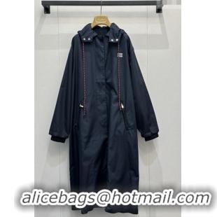 Luxury Discount Miu Miu Coat MM042114 Blue 2026
