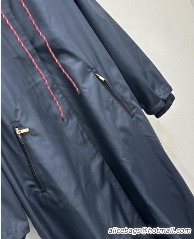 Luxury Discount Miu Miu Coat MM042114 Blue 2026