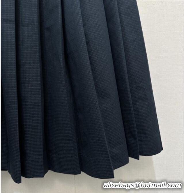 Original Cheap Miu Miu Jacket and Skirt MM042115 Blue 2026