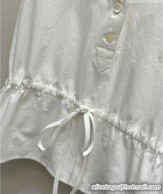 Free Shipping Discount Miu Miu Vest MM042119 White 2026