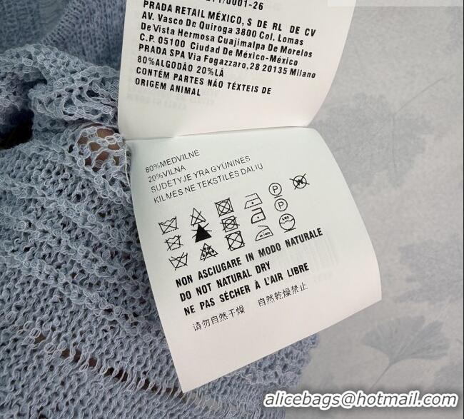 Market Sells Inexpensive Miu Miu Flower Vest MM042213 Blue 2026
