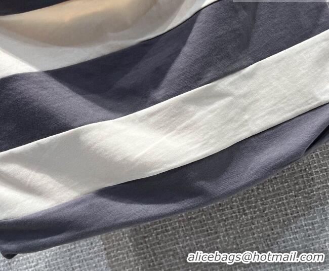 Well Crafted Discount Miu Miu Striped Vest MM042214 Grey 2026