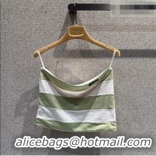 Top Quality Miu Miu Striped Vest MM042214 Green 2026