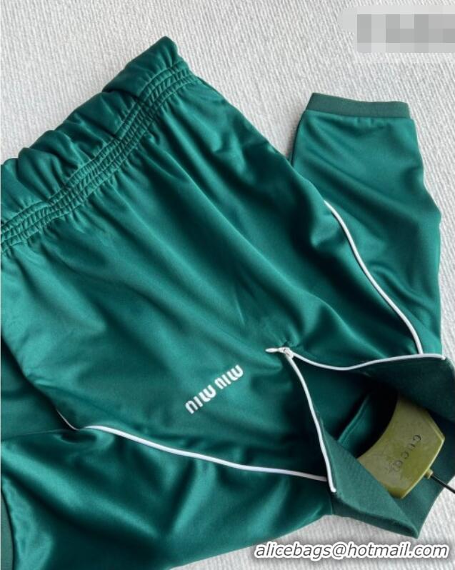 Top Design Miu Miu Cotton Dress MM042222 Green 2026