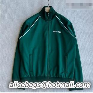 Best Quality Miu Miu Cotton Jacket MM042222 Green 2026