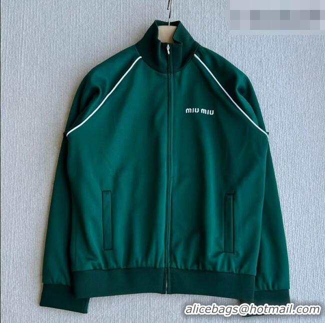 Best Quality Miu Miu Cotton Jacket MM042222 Green 2026