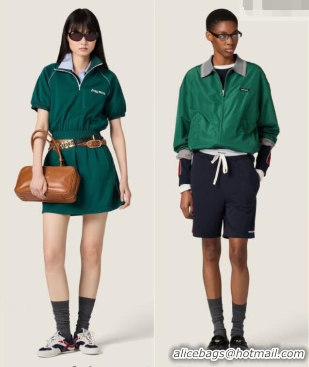 Best Quality Miu Miu Cotton Jacket MM042222 Green 2026