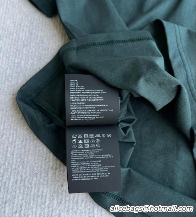 Good Taste Miu Miu Cotton Mini Skirt MM042222 Green 2026