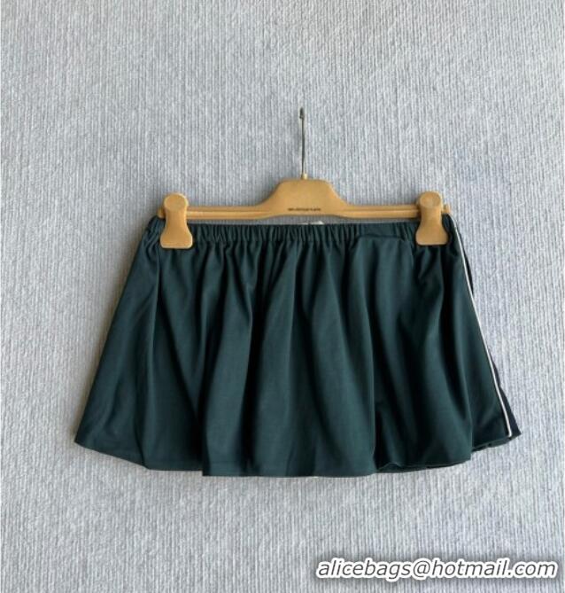 Good Taste Miu Miu Cotton Mini Skirt MM042222 Green 2026