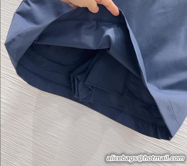 Hot Sell Cheap Miu Miu Vest and Mini Skirt Set MM042238 Blue 2026