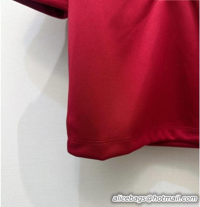 Luxury Discount Miu Miu At Work Polo Shirt MM042241 Red 2026