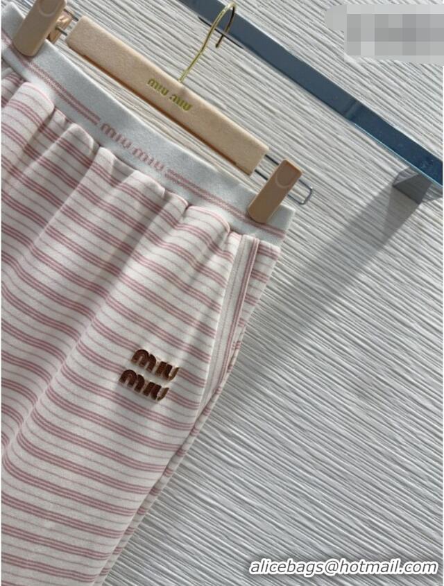 Modern Discount Miu Miu Polo Shirt and Skirt Set MM042275 Pink 2026