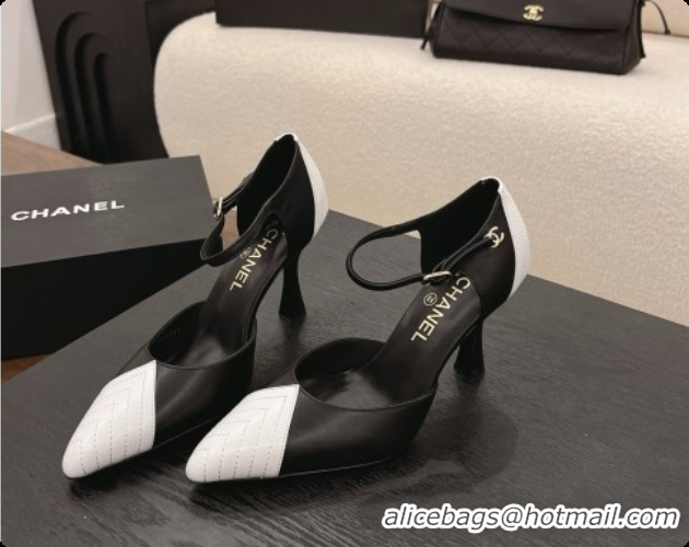 Lower Price Chanel Lambskin Mary Janes G47288/G47287 Black/White 2026