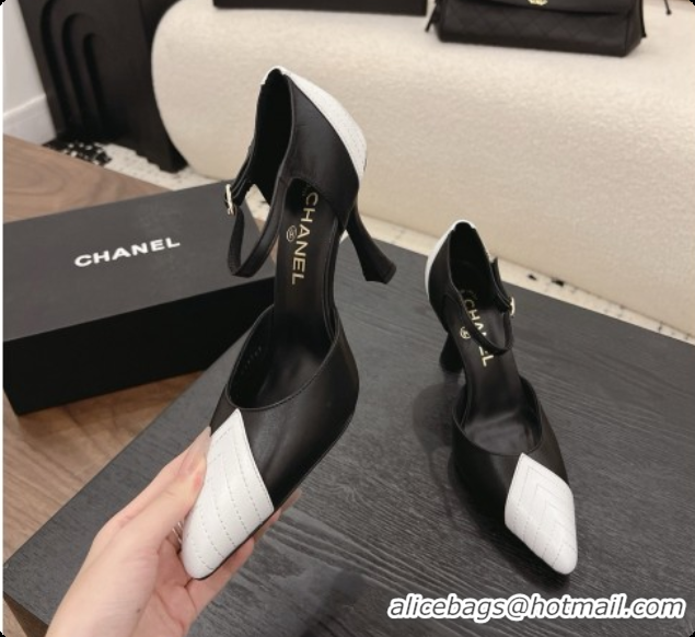 Lower Price Chanel Lambskin Mary Janes G47288/G47287 Black/White 2026