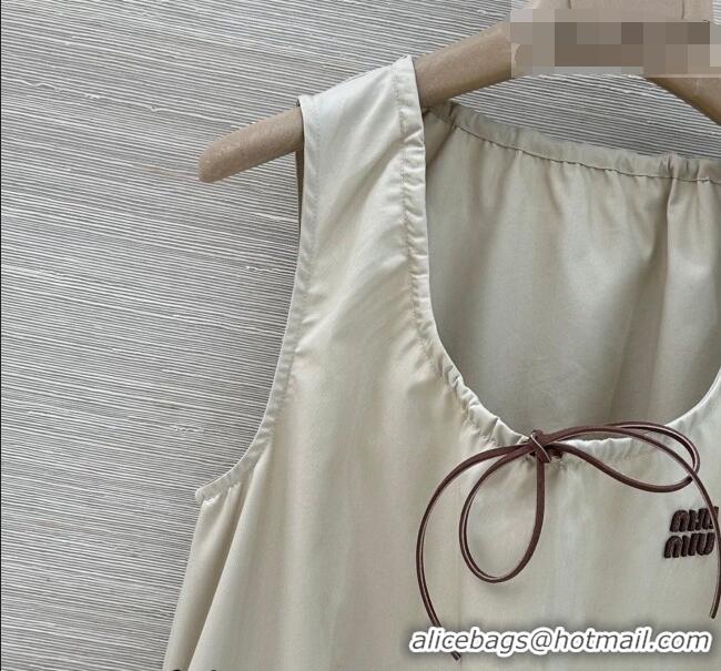 Grade Quality Miu Miu Cotton Dress MM042319 Grey 2026