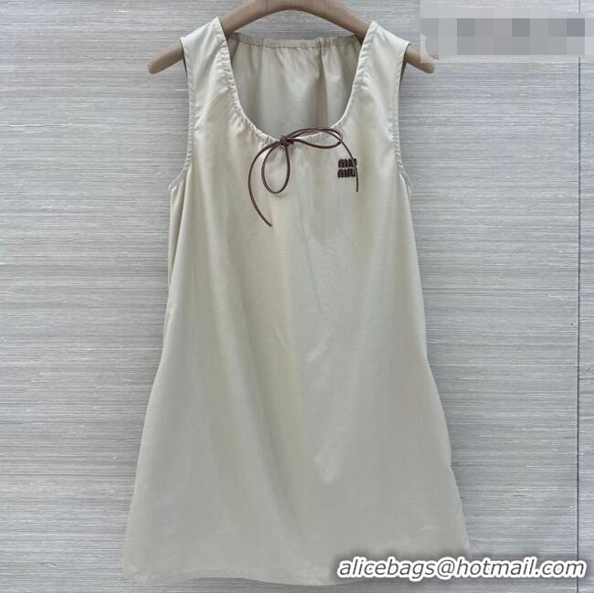 Grade Quality Miu Miu Cotton Dress MM042319 Grey 2026
