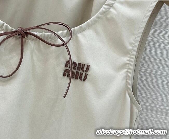 Grade Quality Miu Miu Cotton Dress MM042319 Grey 2026