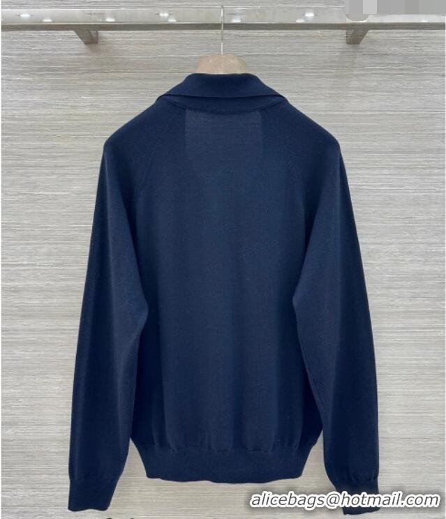 Hot Sell Cheap Miu Miu Wool Cardigan MM042333 Blue 2026