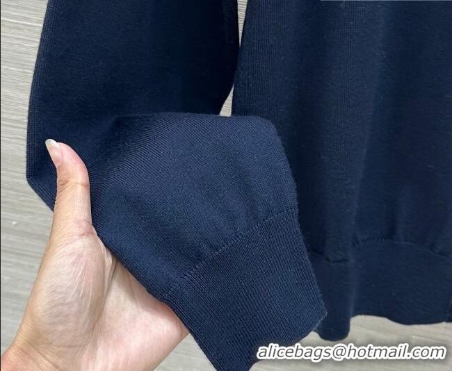 Hot Sell Cheap Miu Miu Wool Cardigan MM042333 Blue 2026
