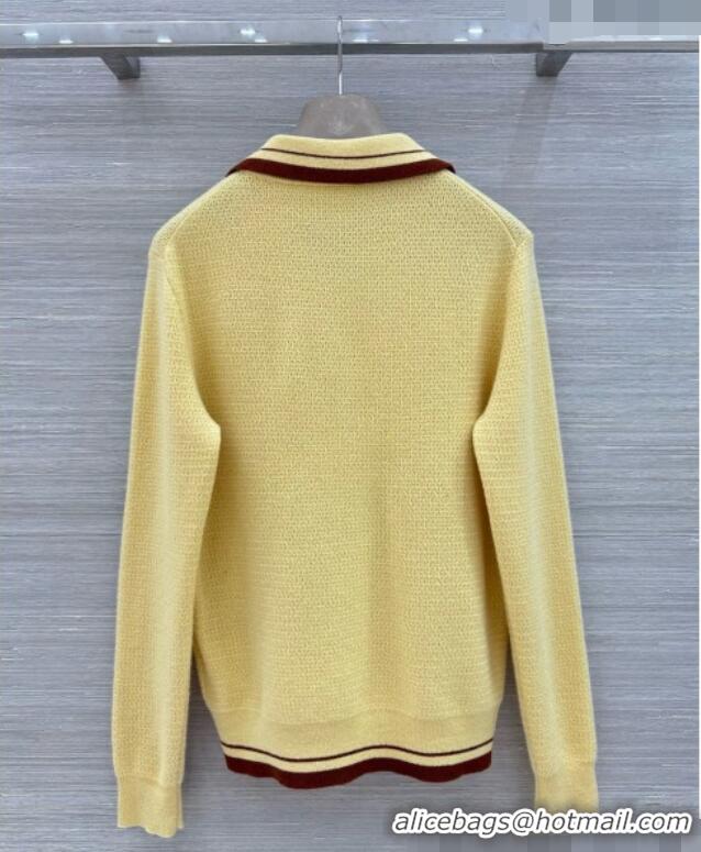 Top Grade Miu Miu Cashmere Sweater M081206 Yellow 2026