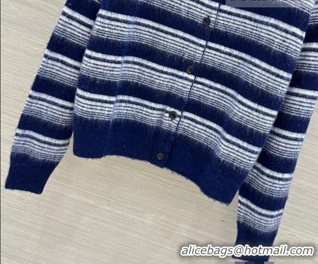 Well Crafted Miu Miu Cashmere Cardigan M081218 Blue 2026