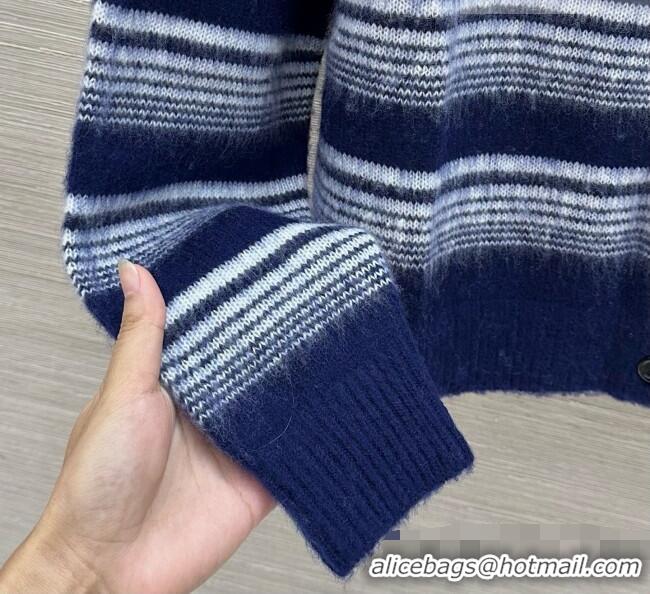 Well Crafted Miu Miu Cashmere Cardigan M081218 Blue 2026
