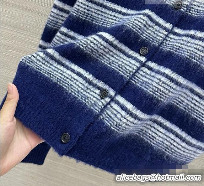 Well Crafted Miu Miu Cashmere Cardigan M081218 Blue 2026