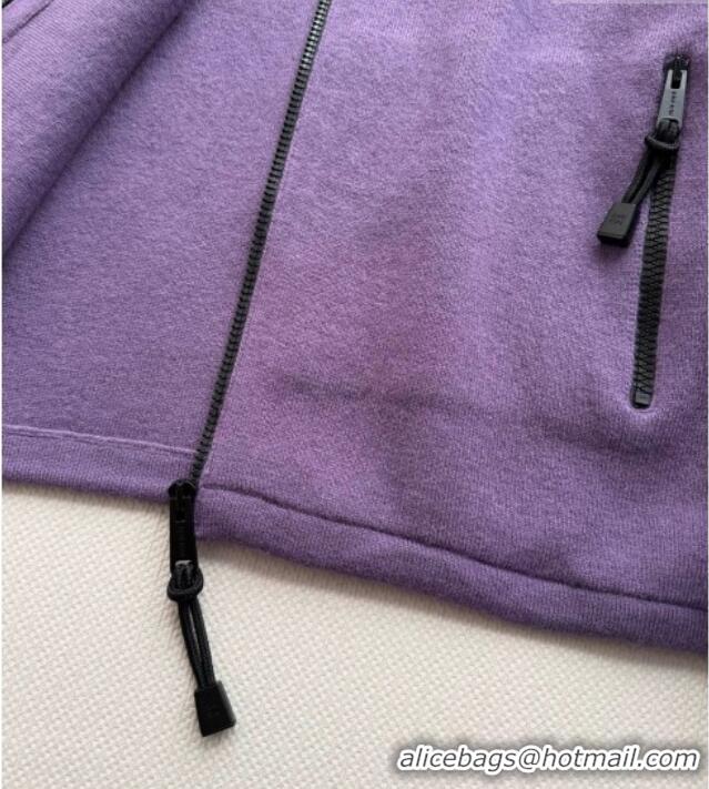 Famous Brand Miu Miu Cashmere Jacket M081328 Purple 2026