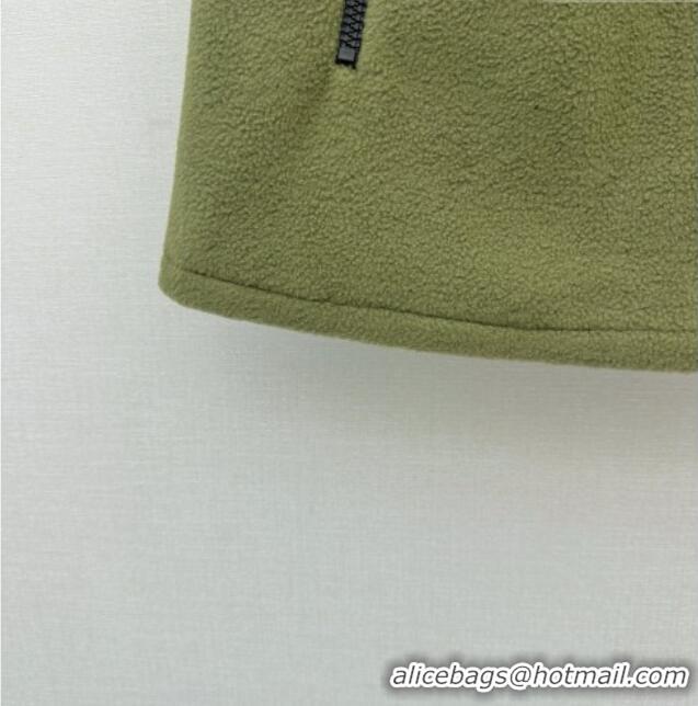 Reasonable Price Miu Miu Fleece Skirt M081331 Green 2026