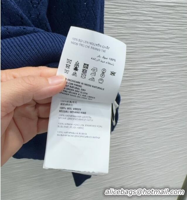 Most Popular Miu Miu Knit Sweater M081334 Blue 2026
