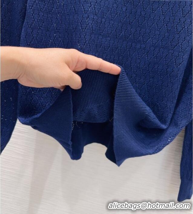 Most Popular Miu Miu Knit Sweater M081334 Blue 2026
