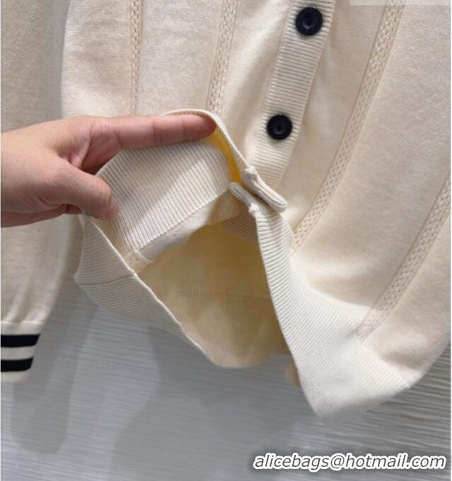 Fashion Discount Miu Miu Knit Cardigan M081336 Beige 2026