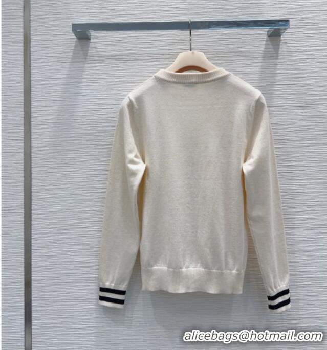 Fashion Discount Miu Miu Knit Cardigan M081336 Beige 2026