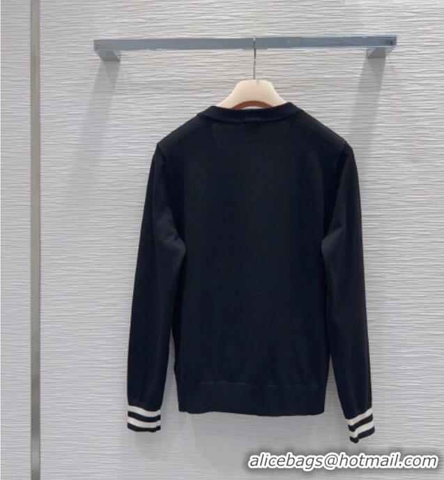 New Design Miu Miu Knit Cardigan M081337 Black 2026