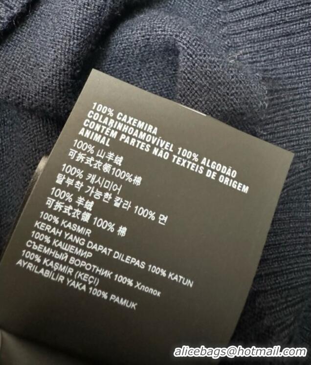 Best Price Miu Miu Cashmere Cardigan M081439 Navy 2026