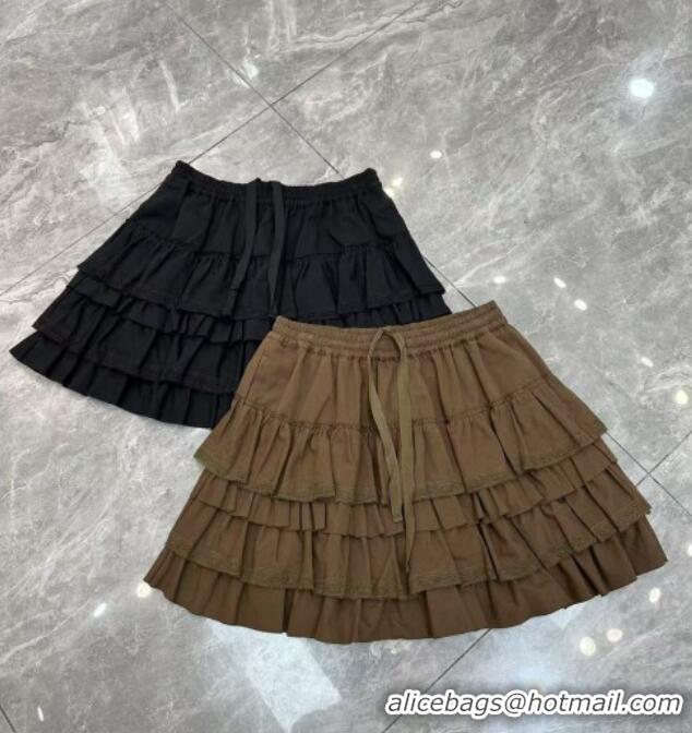 Lowest Price Miu Miu Cotton Skirt M081444 2026