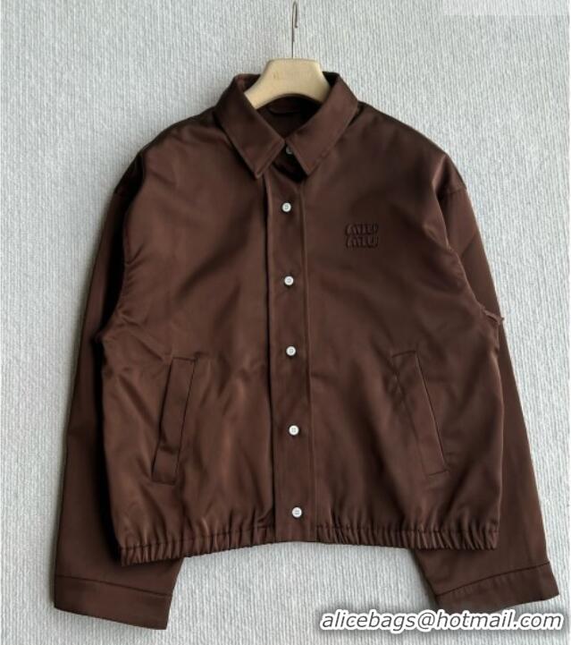 Grade Quality Miu Miu Jacket M081445 Brown 2026