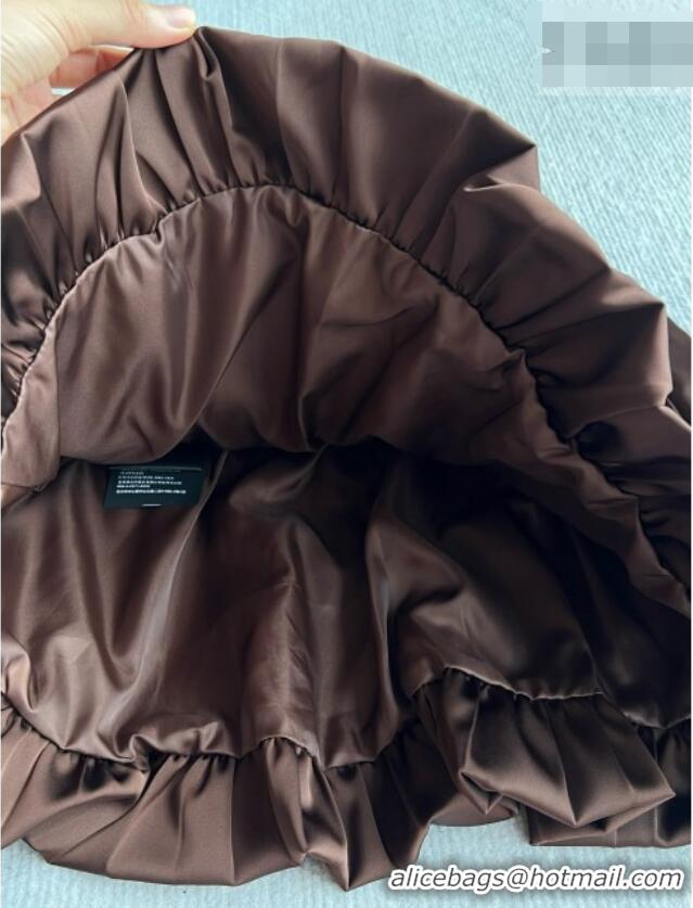 Stylish Discount Miu Miu Miniskirt M081447 Brown 2026
