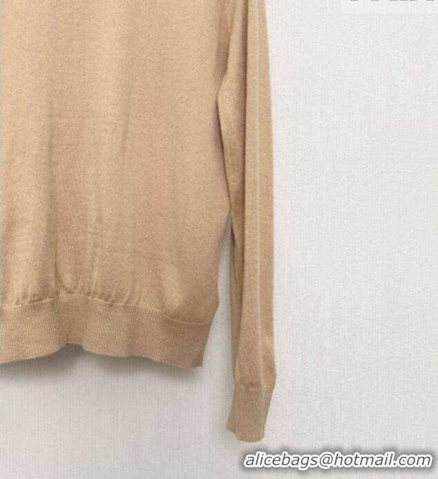 Best Price Discount Miu Miu Knit Sweater M081449 Beige 2026