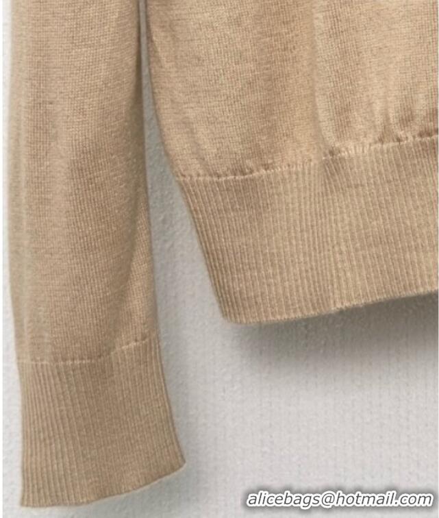 Best Price Discount Miu Miu Knit Sweater M081449 Beige 2026