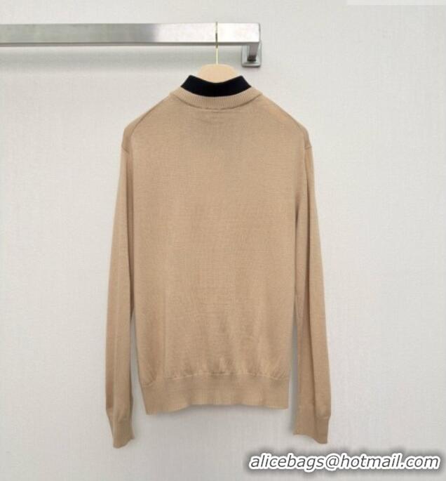 Best Price Discount Miu Miu Knit Sweater M081449 Beige 2026