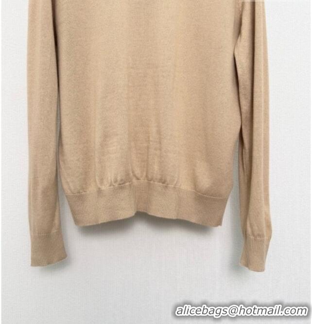 Best Price Discount Miu Miu Knit Sweater M081449 Beige 2026